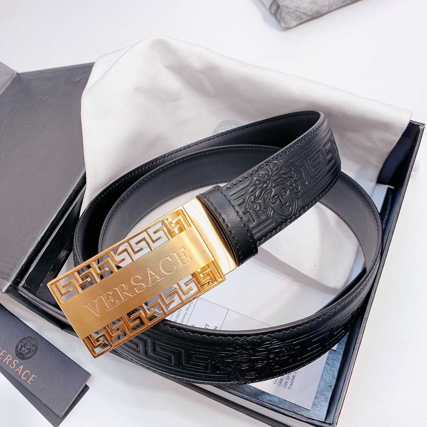 Versace Leather Belt - everydesigner