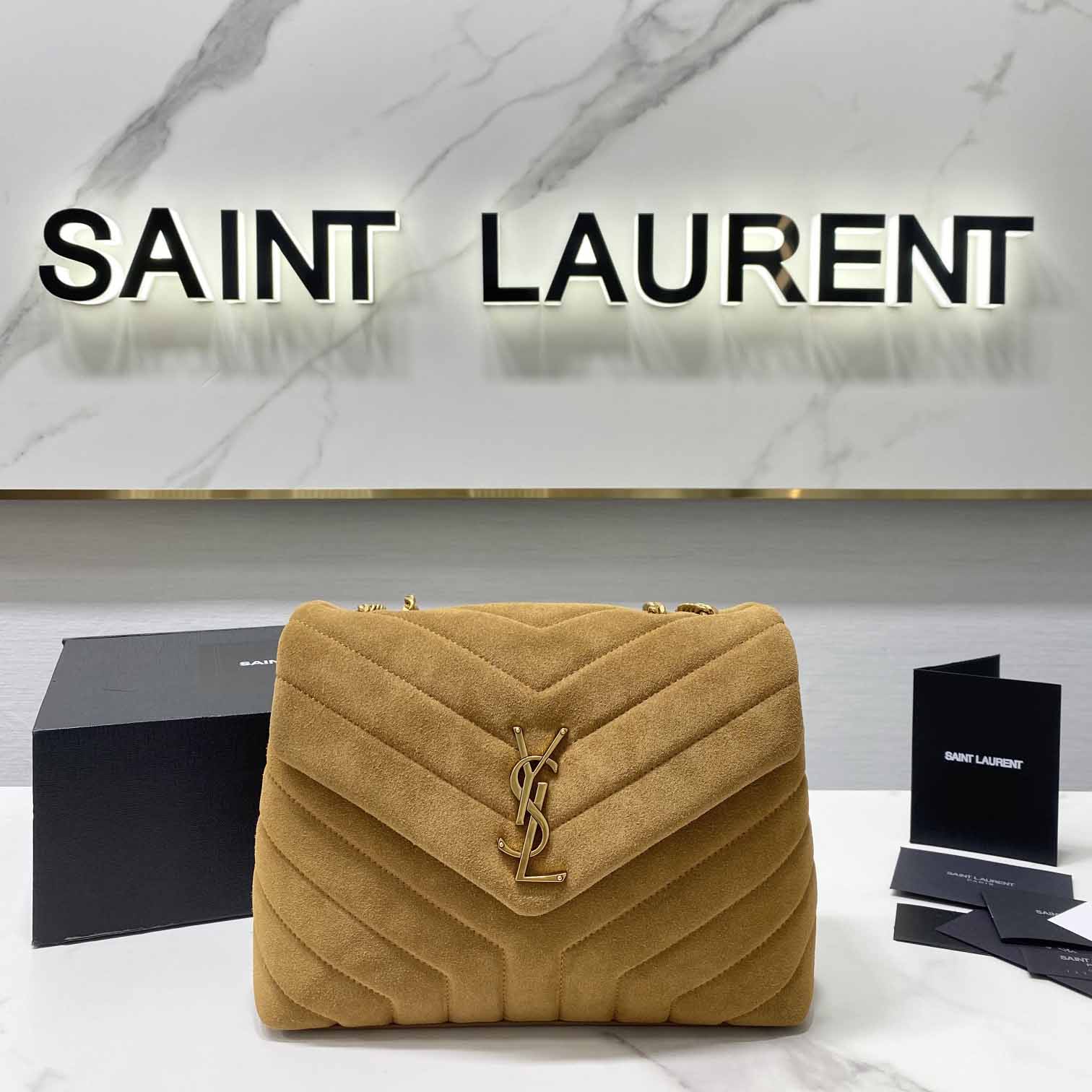 Saint Laurent Loulou Medium Shoulder Bag(25cm)    392277 - everydesigner