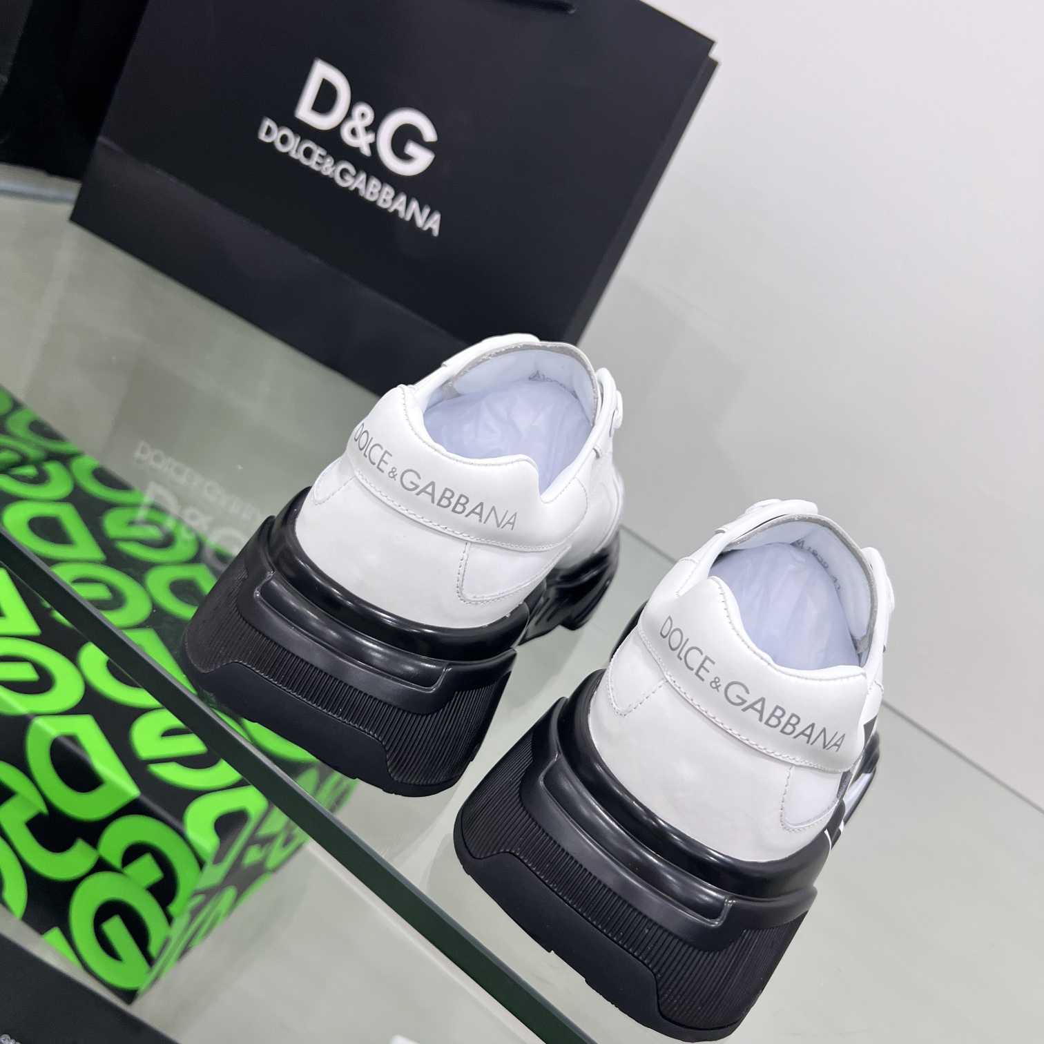 Dolce & Gabbana Calfskin Daymaster Sneakers - everydesigner