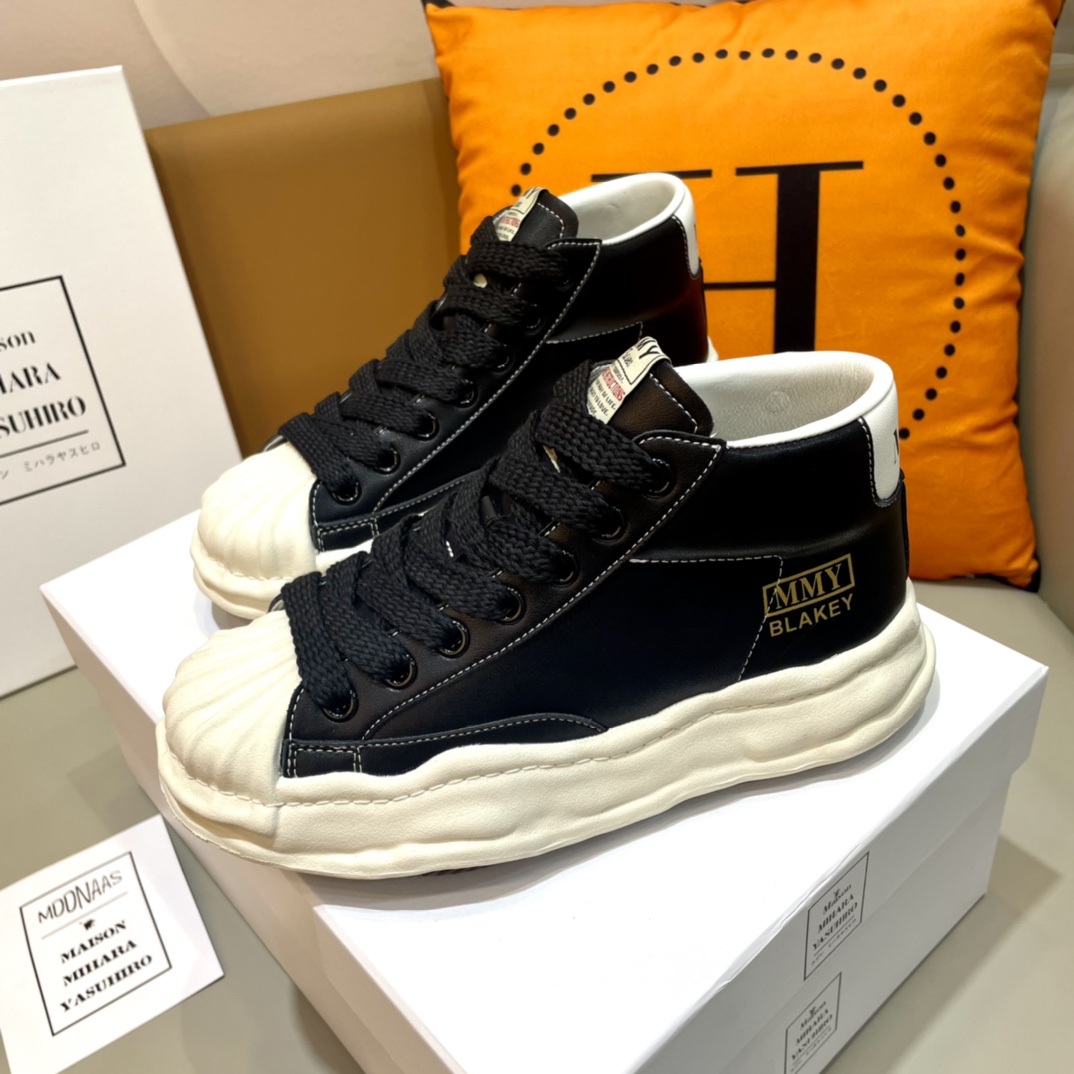 Maison Mihara Yasuhiro Blakey OG Sole High Sneakers - everydesigner