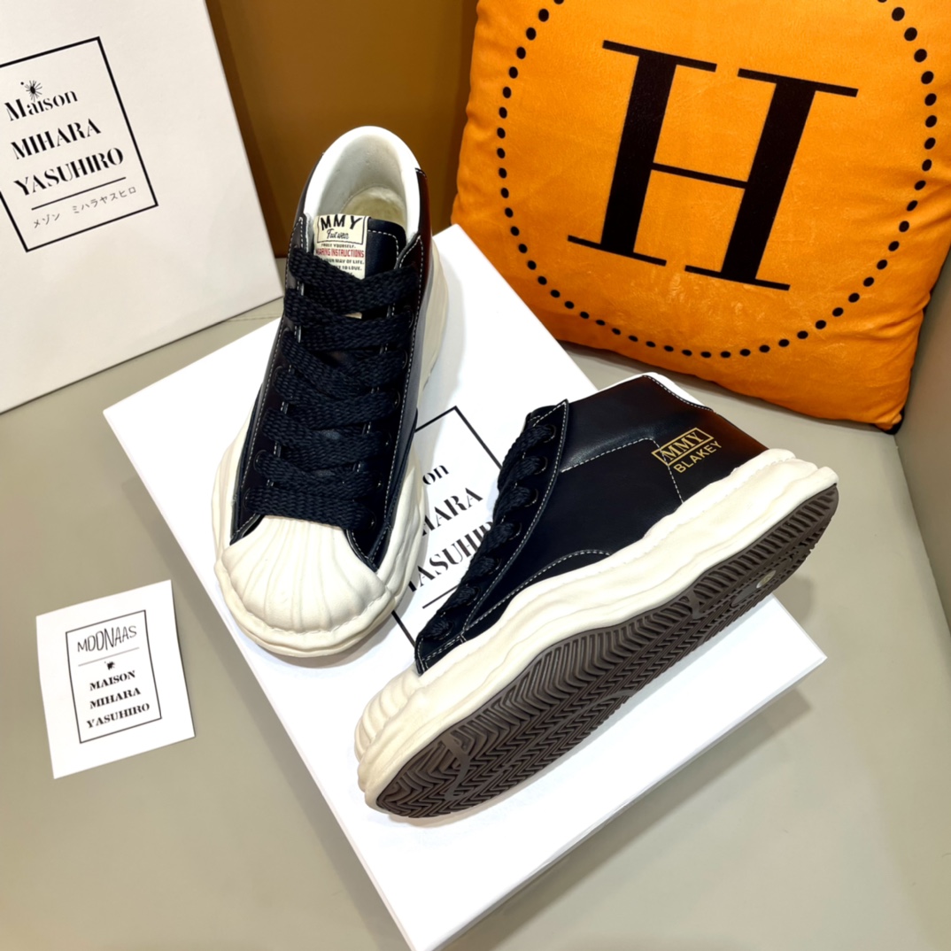 Maison Mihara Yasuhiro Blakey OG Sole High Sneakers - everydesigner