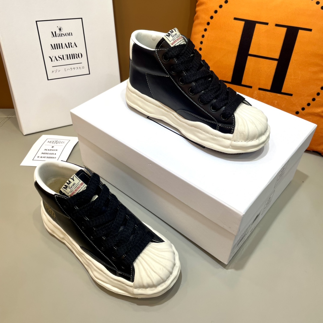 Maison Mihara Yasuhiro Blakey OG Sole High Sneakers - everydesigner