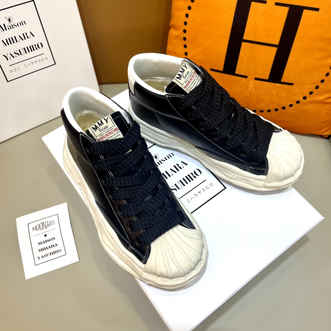 Maison Mihara Yasuhiro Blakey OG Sole High Sneakers - everydesigner