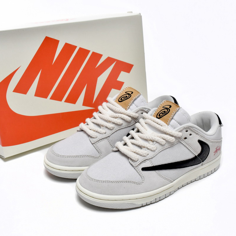 Stussy x Nike SB Dunk Low Sneakers   DD9776-068 - everydesigner