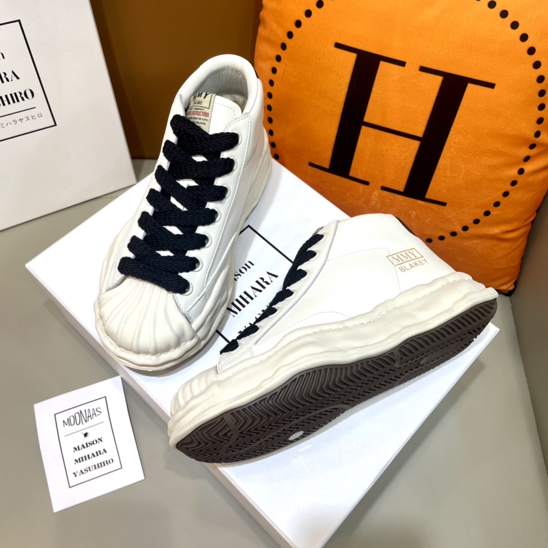 Maison Mihara Yasuhiro Blakey OG Sole High Sneakers - everydesigner