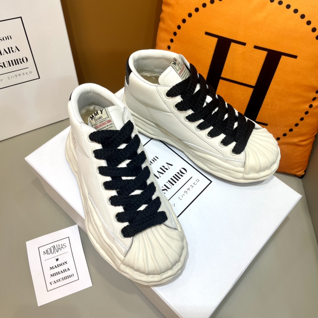 Maison Mihara Yasuhiro Blakey OG Sole High Sneakers - everydesigner