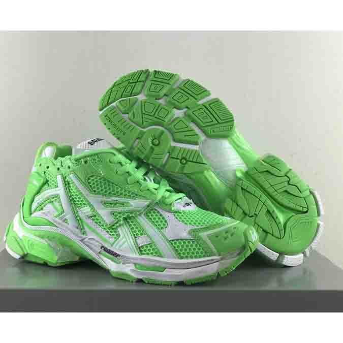 Balenciaga Runner Sneaker In FLuo Green  - everydesigner