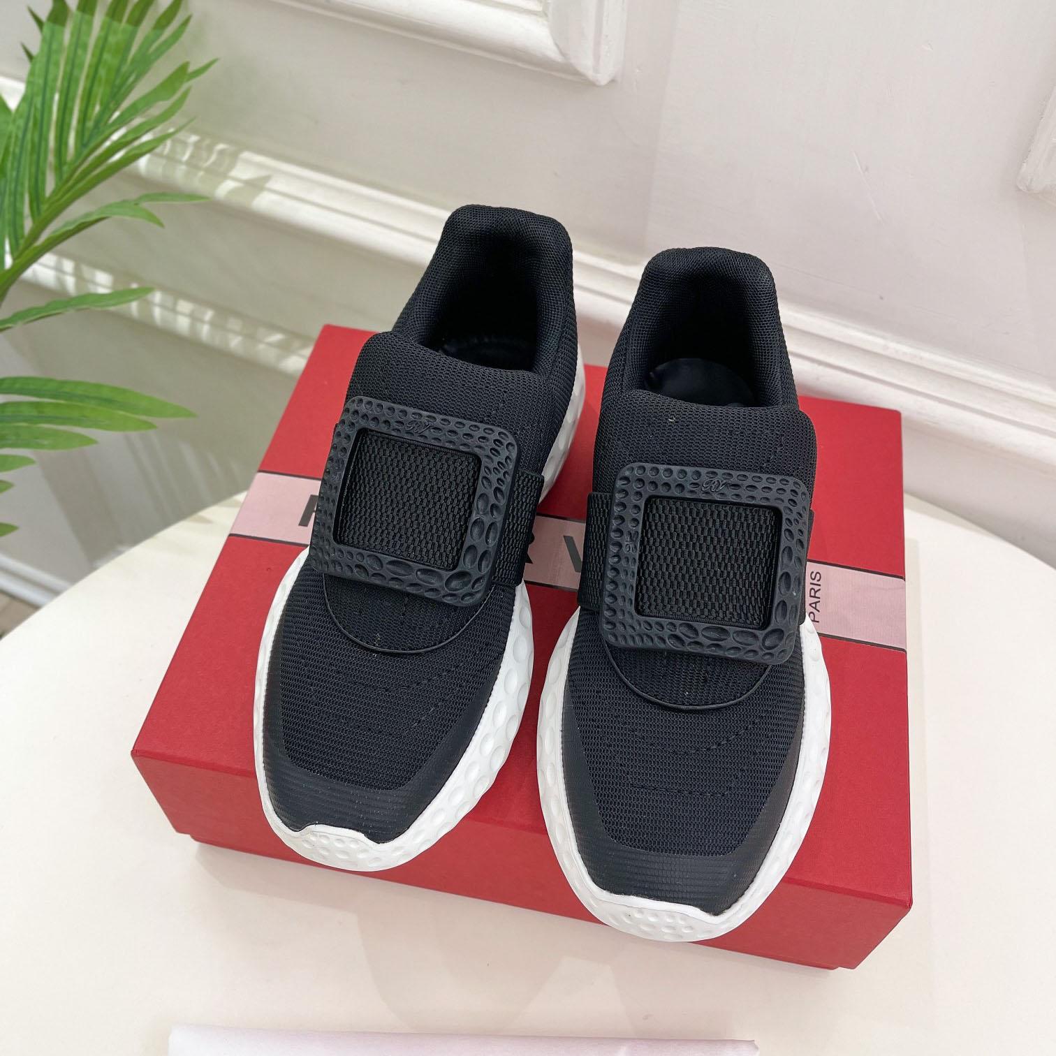 Roger Vivier Viv Run Moonlight Sneaker - everydesigner