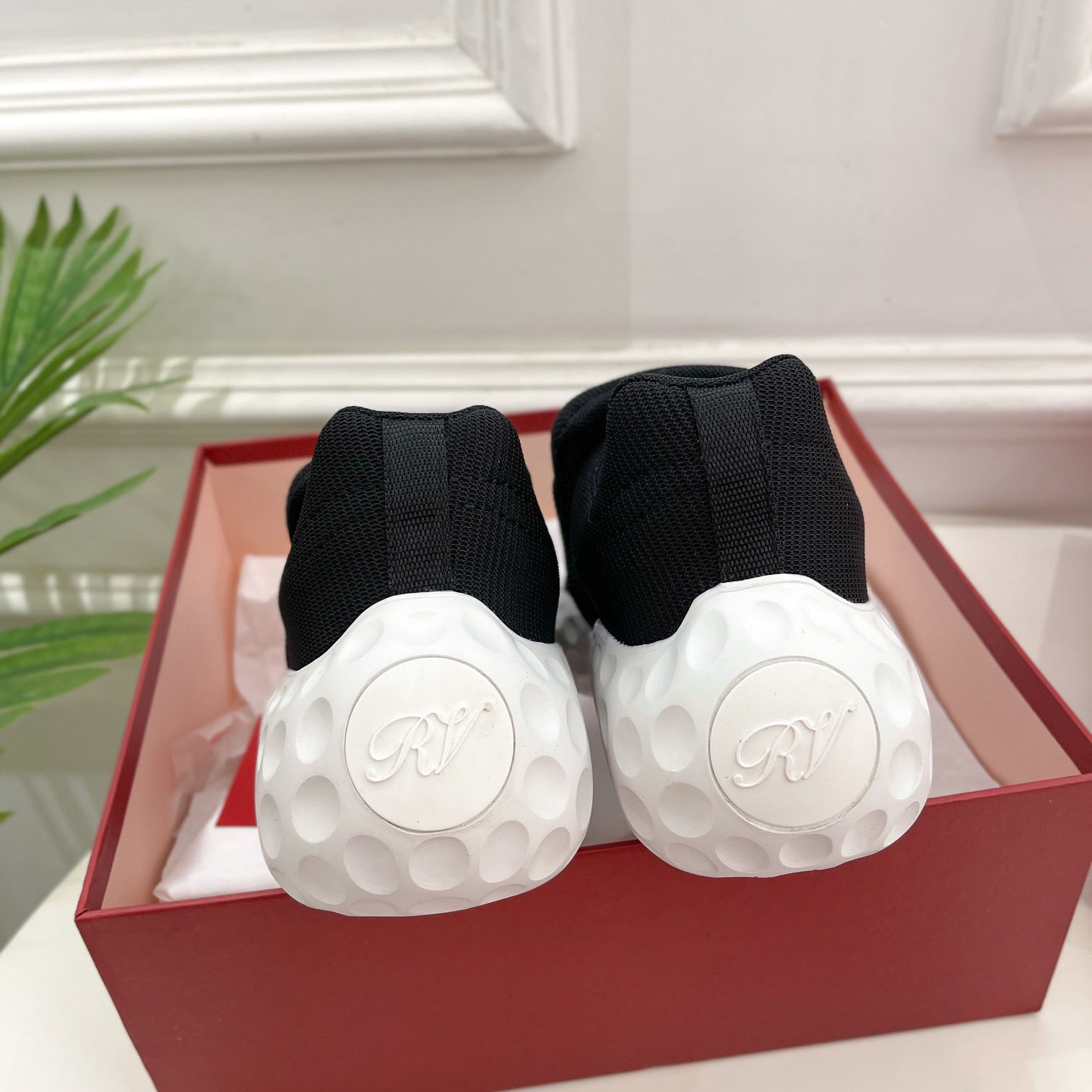 Roger Vivier Viv Run Moonlight Sneaker - everydesigner