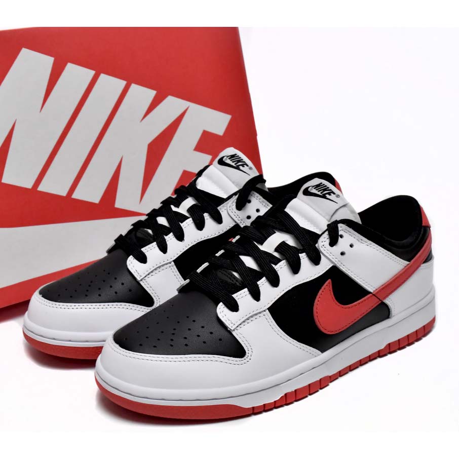 Nike Dunk Low Black and Red Sneaker        FD9762-061 - everydesigner