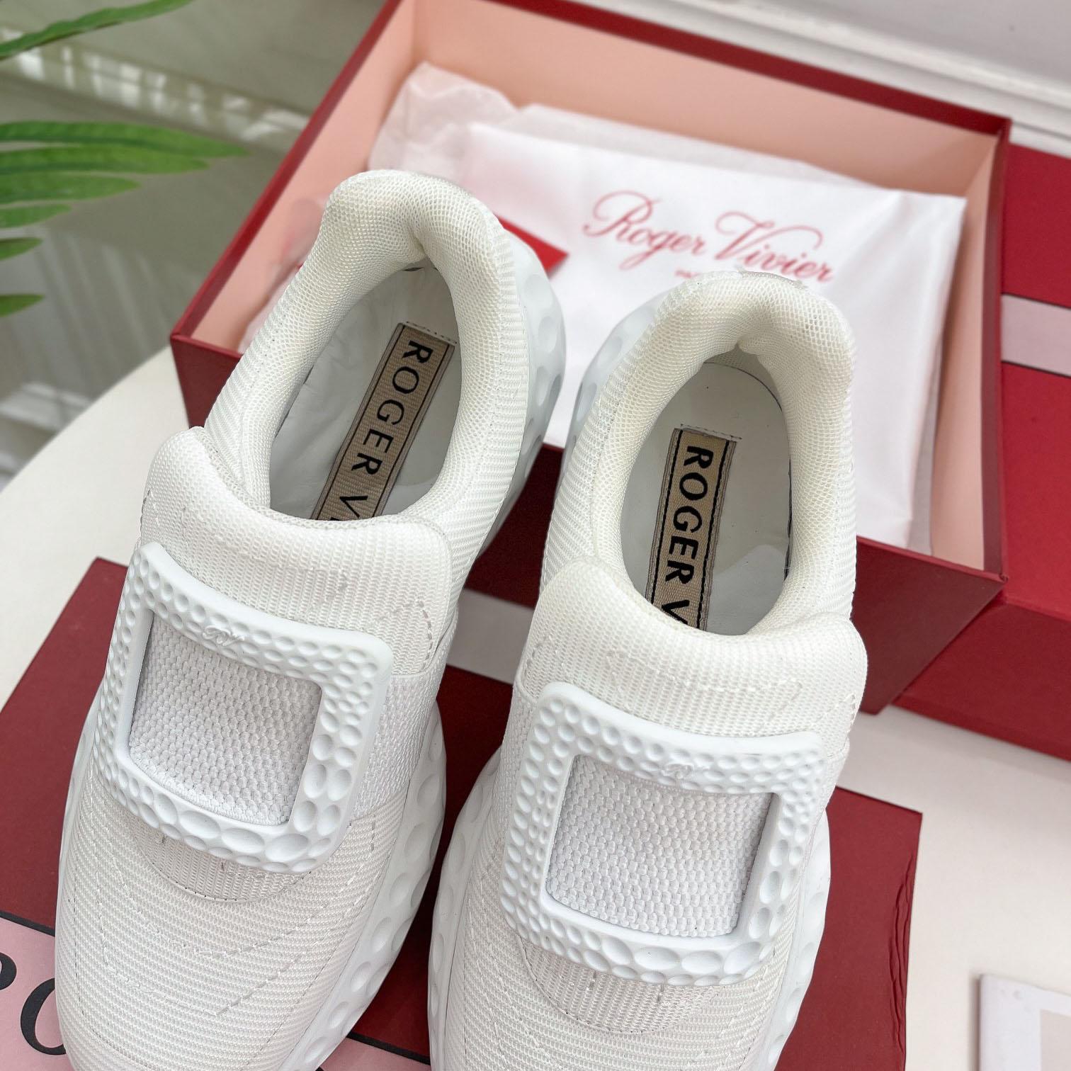 Roger Vivier Viv Run Moonlight Sneaker - everydesigner