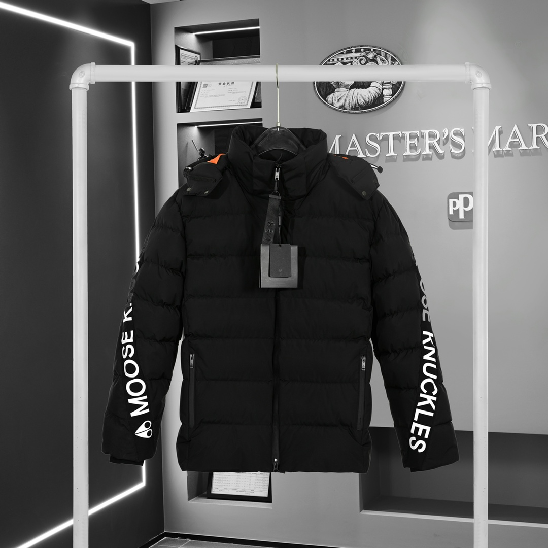 Moose Knuckles Naufrage Quilted Puffer Jacket - everydesigner