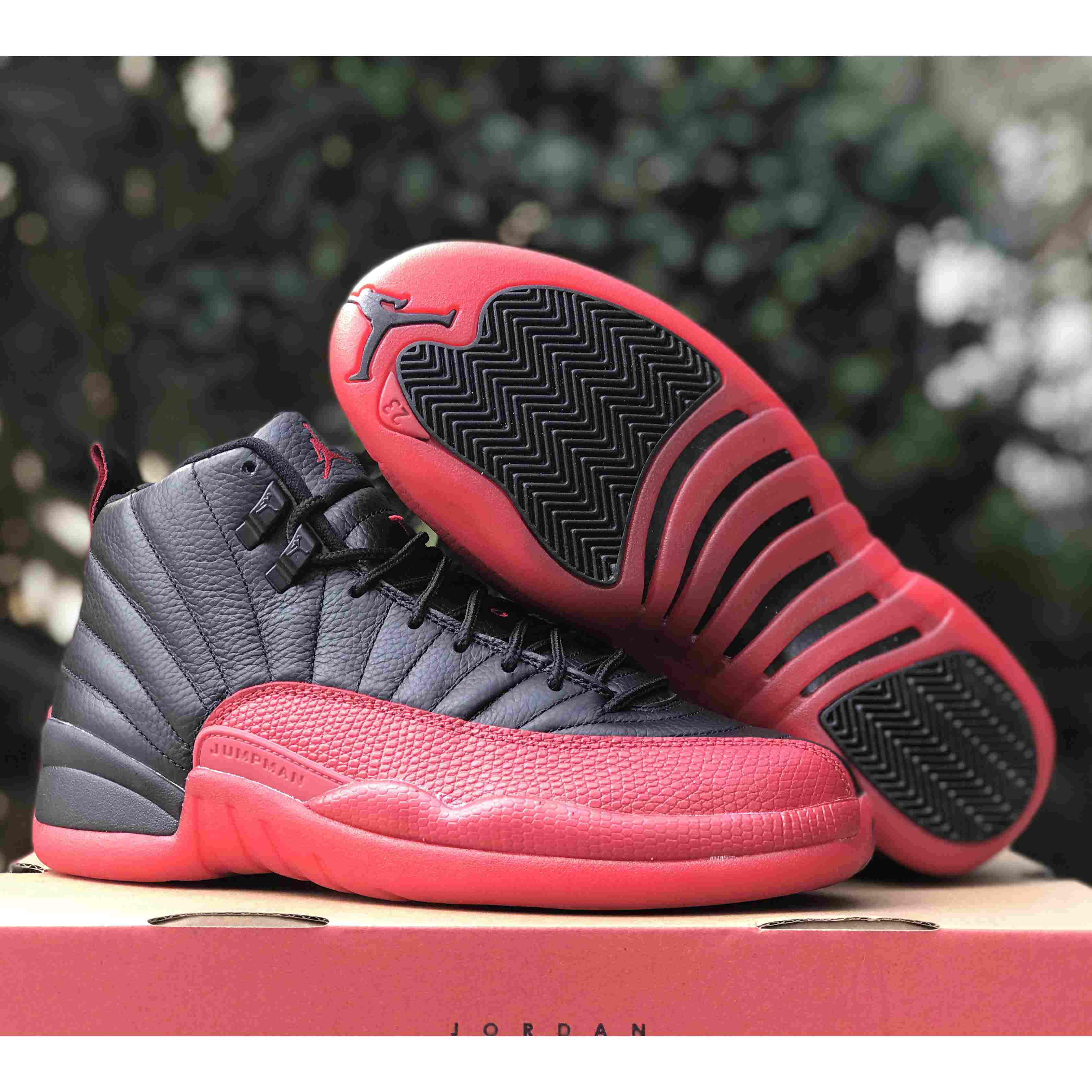 Air Jordan 12 “Flu Game” Sneaker  130690-002 - everydesigner