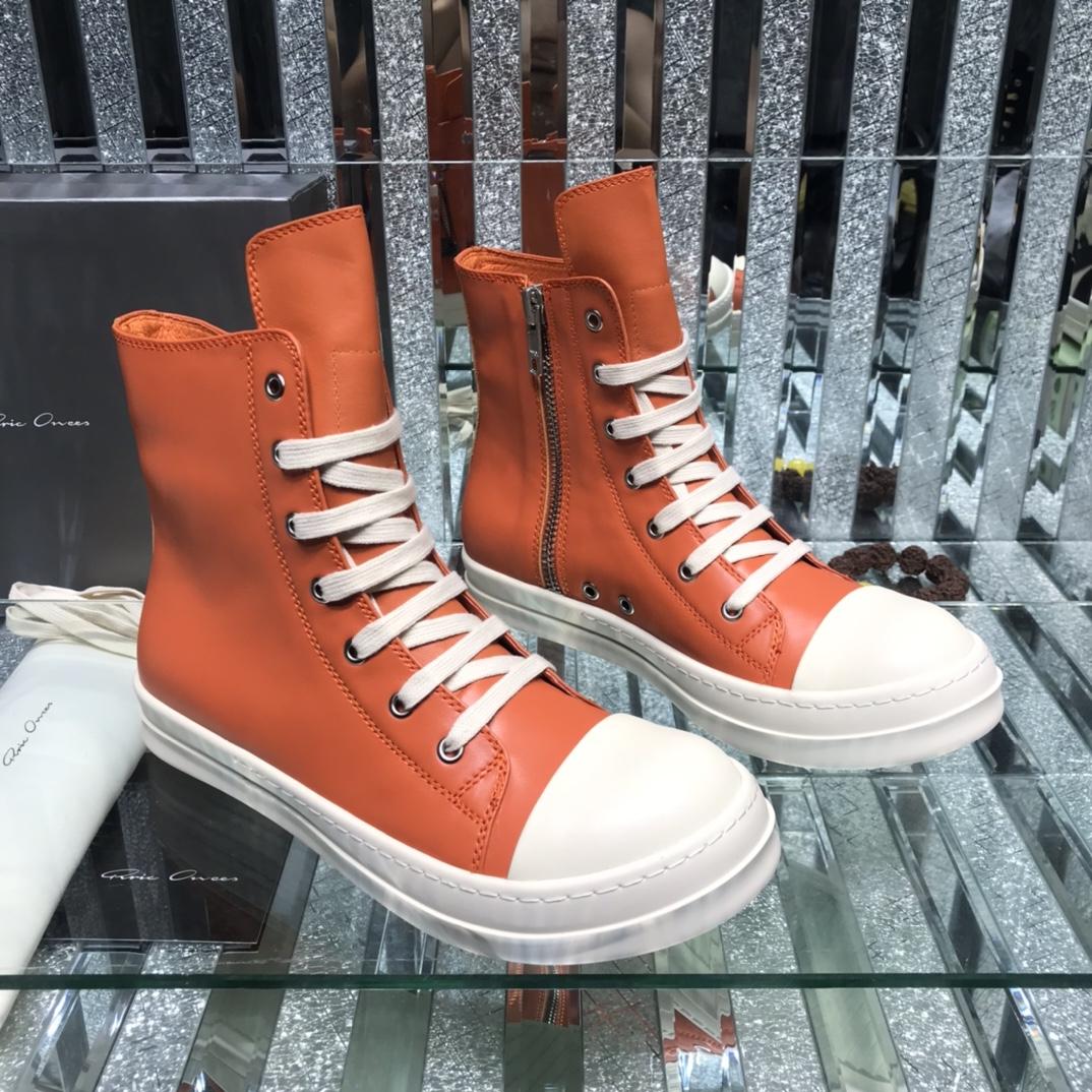 Rick Owens Fogachine High-Top Sneakers - everydesigner