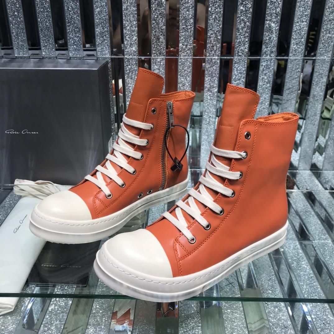 Rick Owens Fogachine High-Top Sneakers - everydesigner