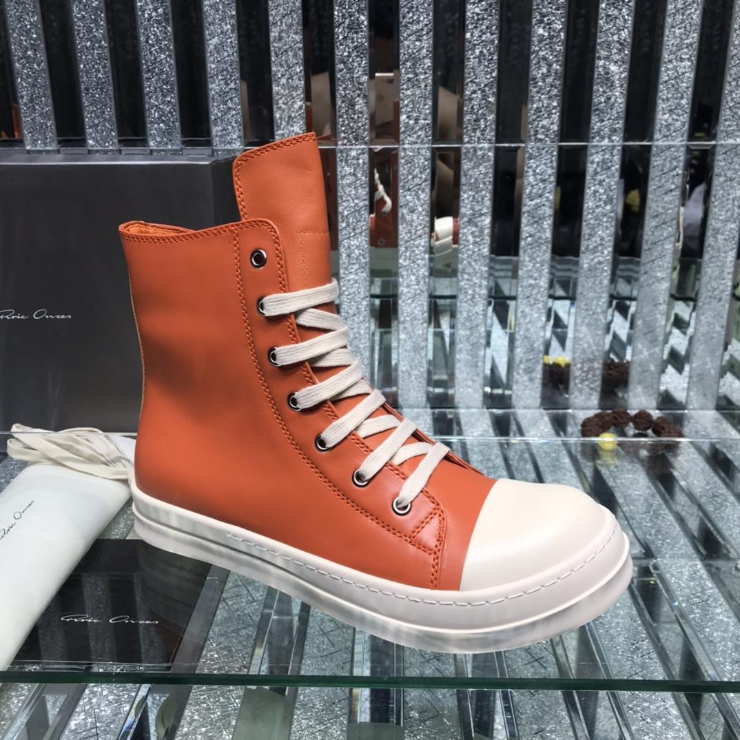 Rick Owens Fogachine High-Top Sneakers - everydesigner