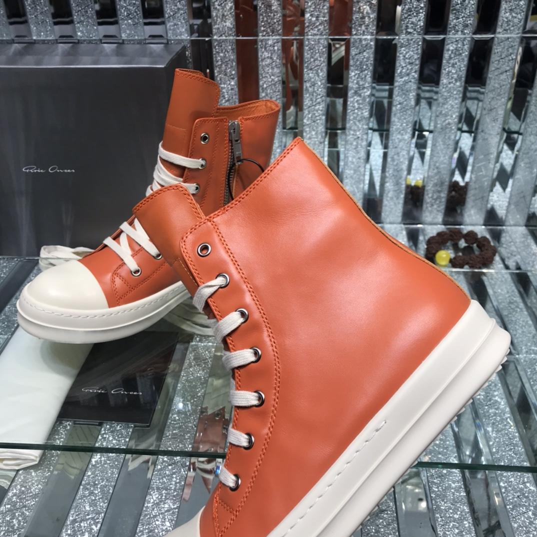 Rick Owens Fogachine High-Top Sneakers - everydesigner