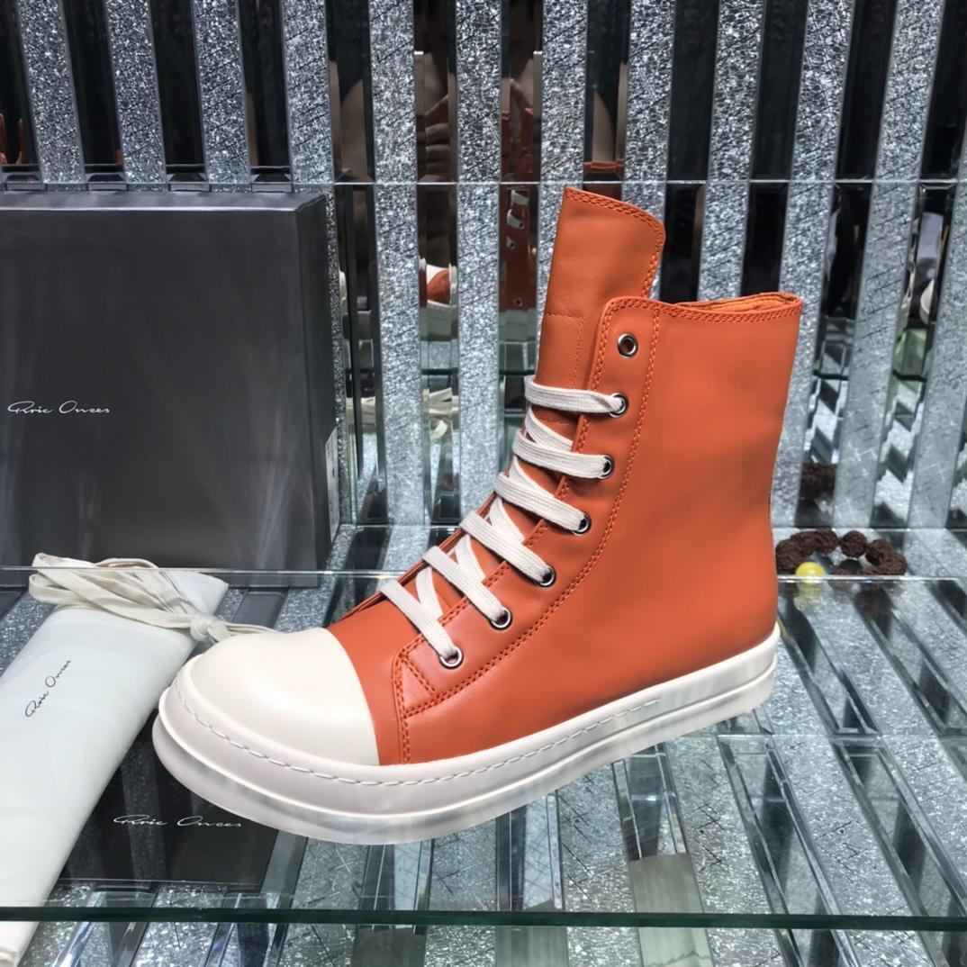 Rick Owens Fogachine High-Top Sneakers - everydesigner