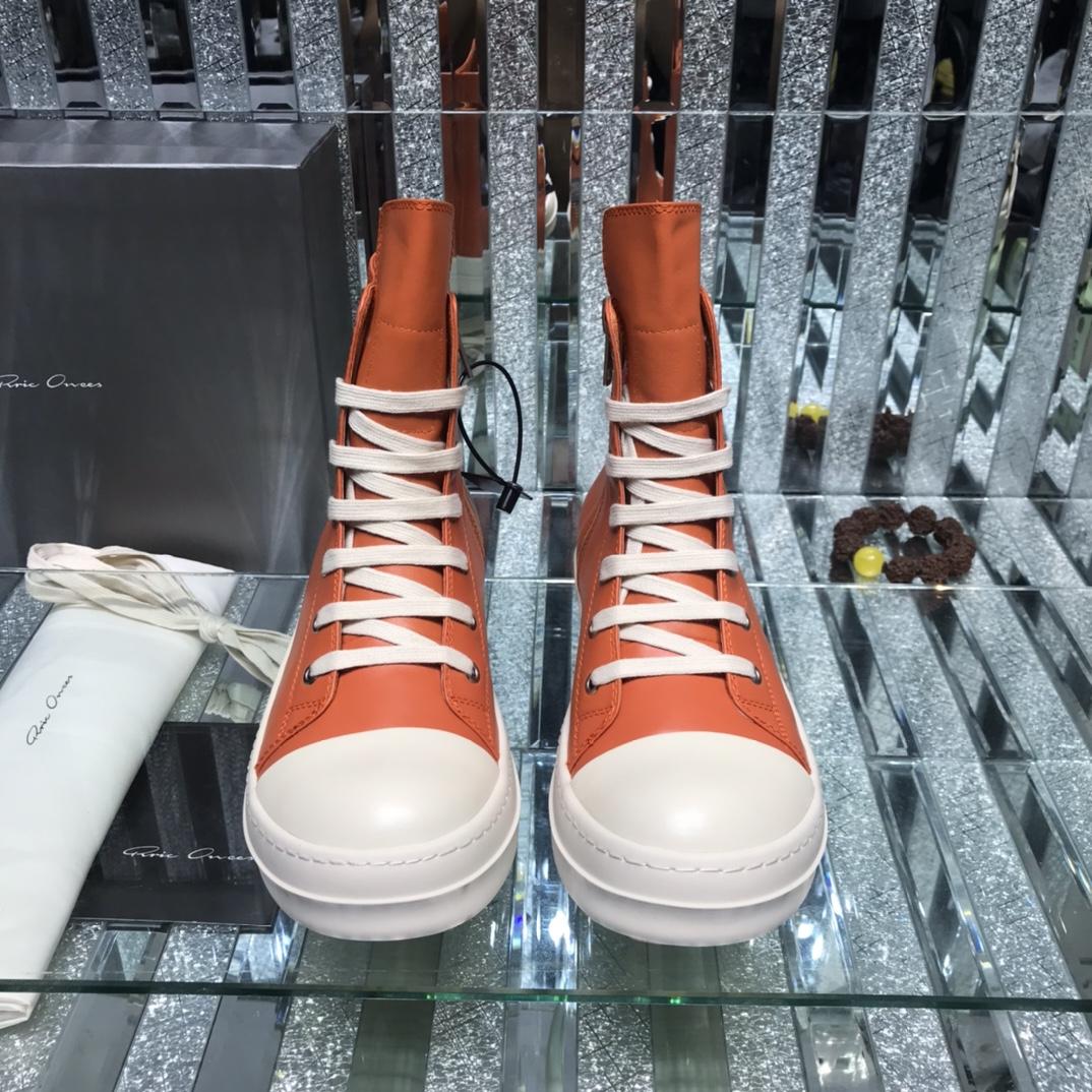 Rick Owens Fogachine High-Top Sneakers - everydesigner