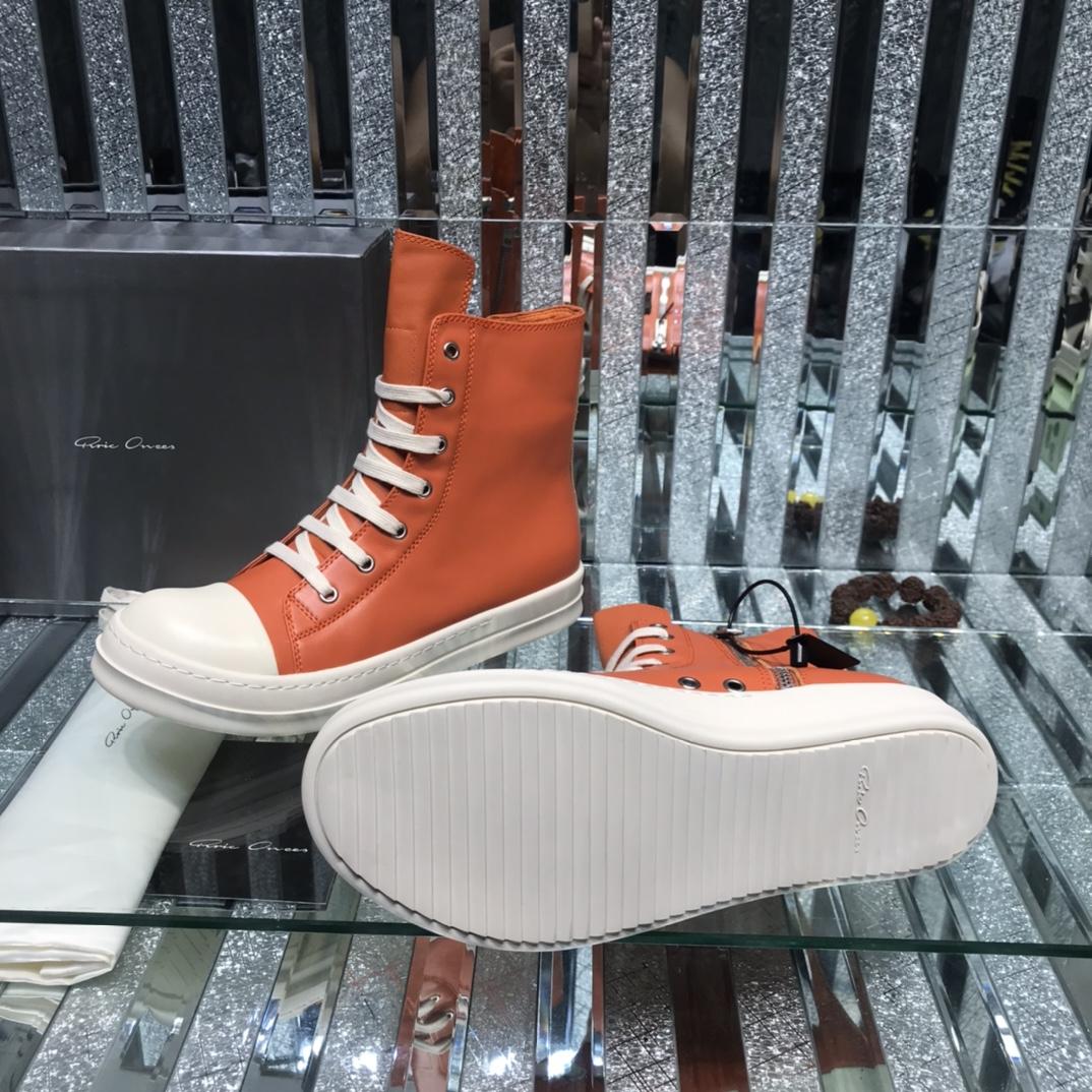 Rick Owens Fogachine High-Top Sneakers - everydesigner