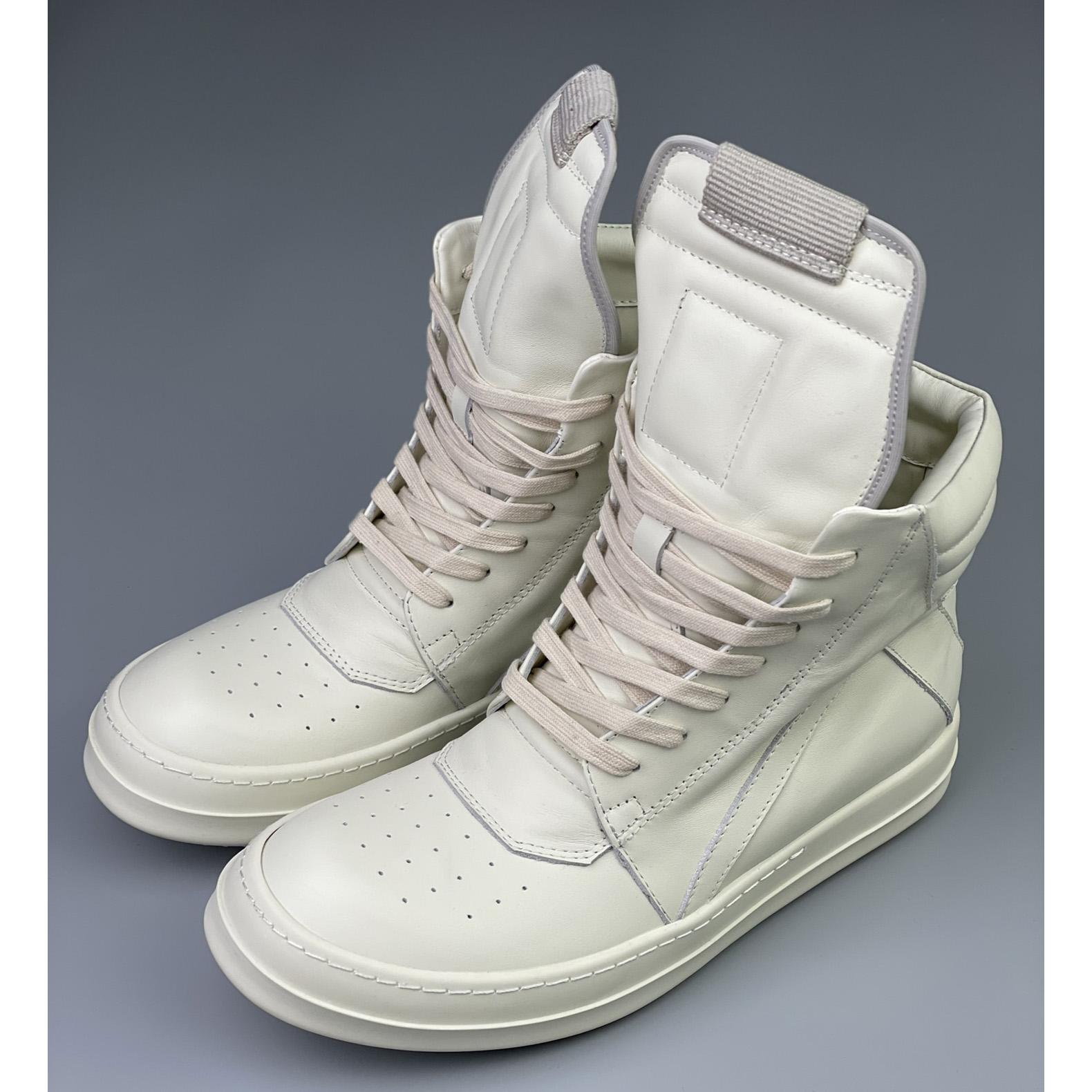 Rick Owens Geobasket High Top Sneakers - everydesigner