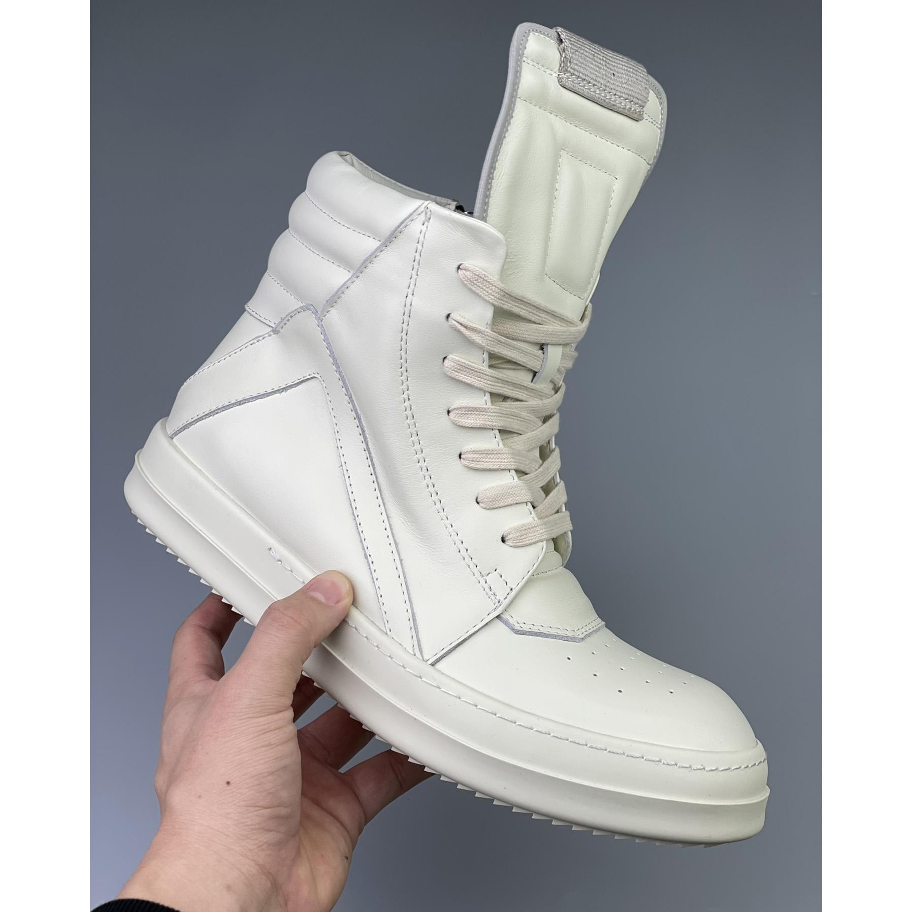 Rick Owens Geobasket High Top Sneakers - everydesigner