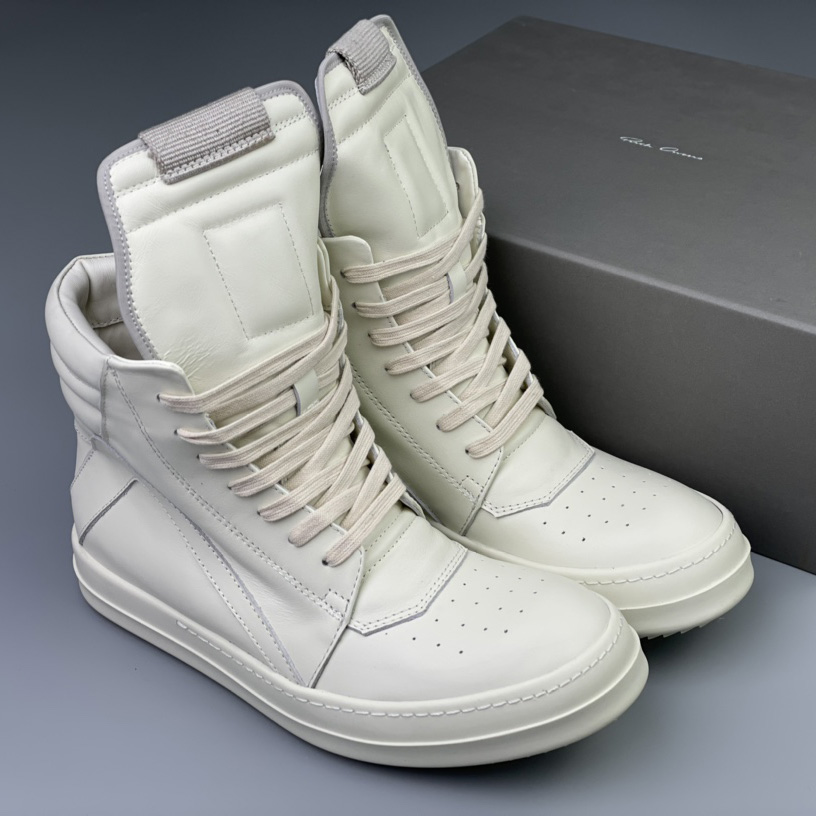 Rick Owens Geobasket High Top Sneakers - everydesigner