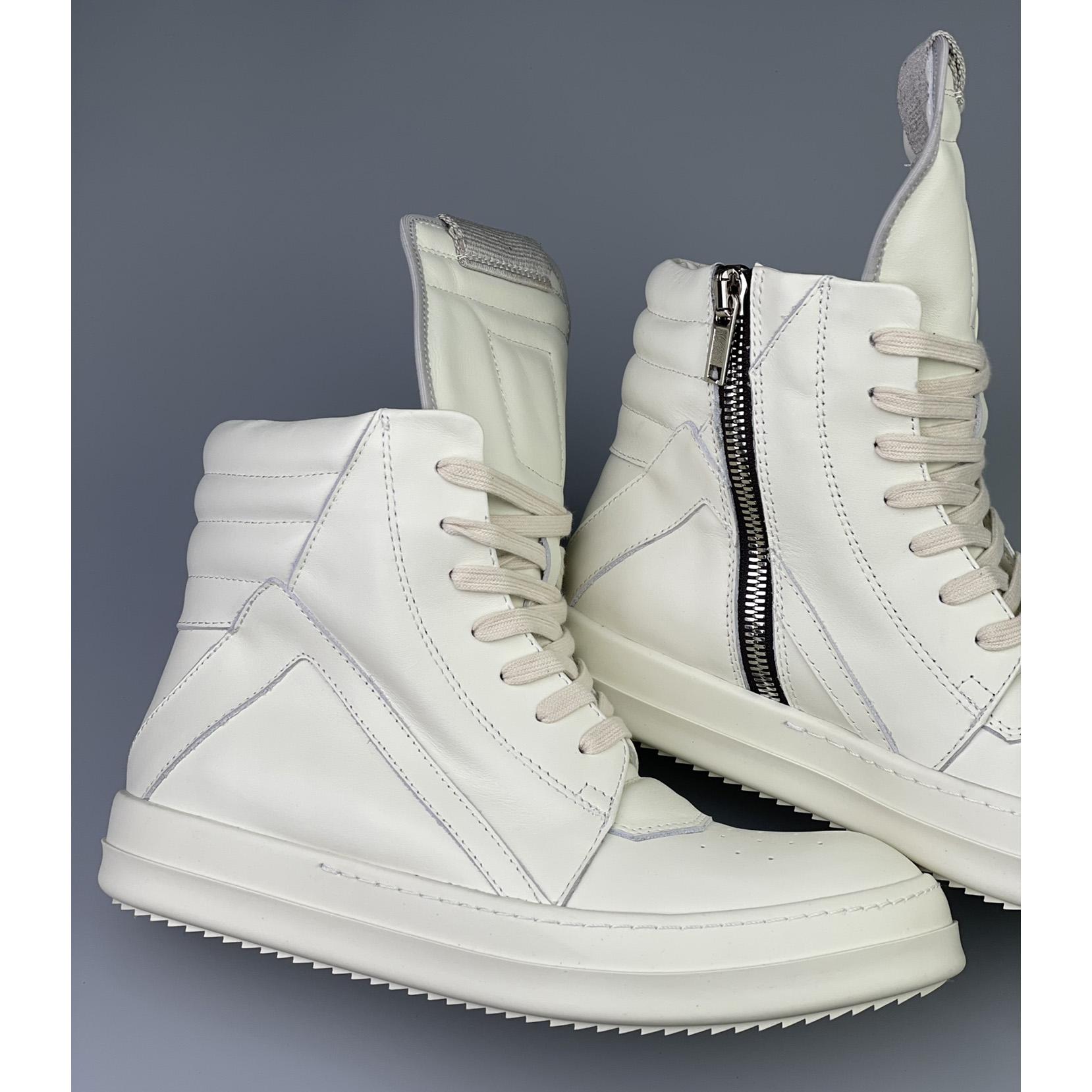 Rick Owens Geobasket High Top Sneakers - everydesigner