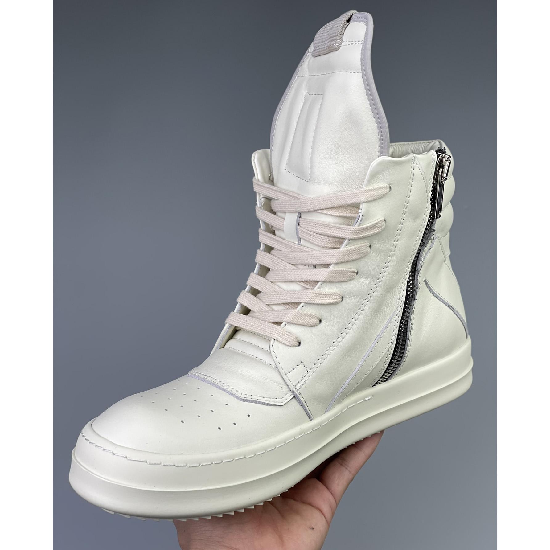 Rick Owens Geobasket High Top Sneakers - everydesigner