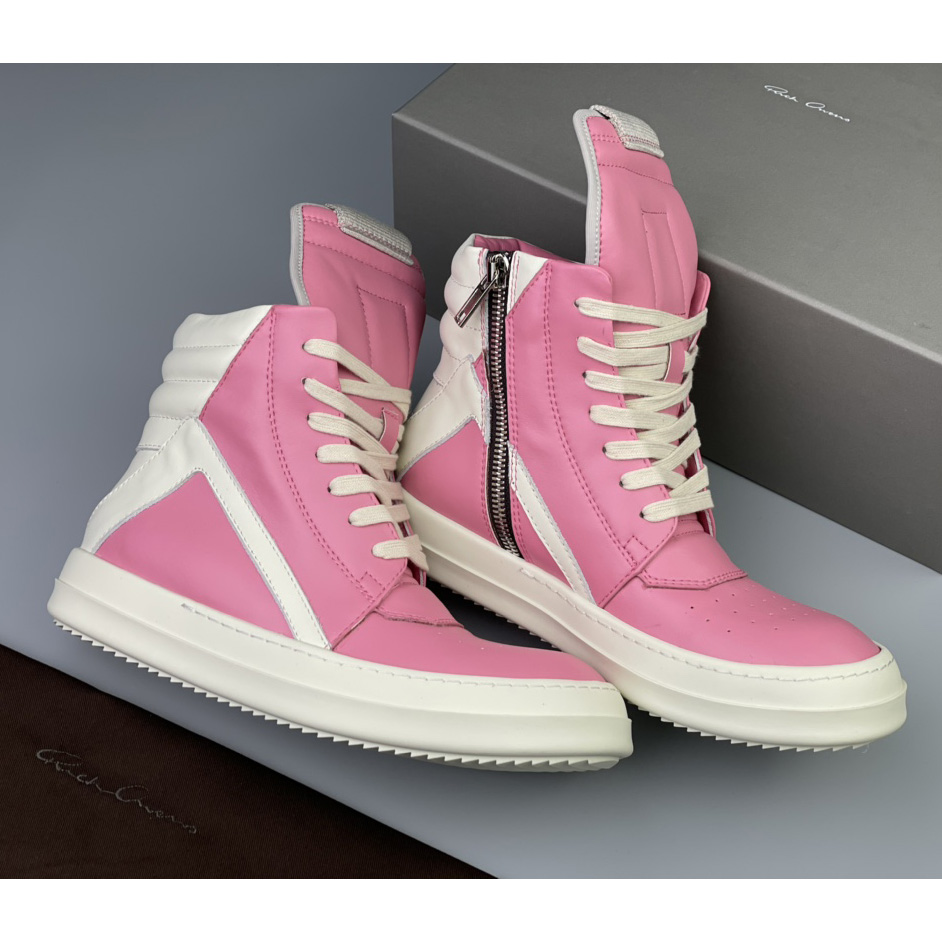 Rick Owens Geobasket High Top Sneakers - everydesigner