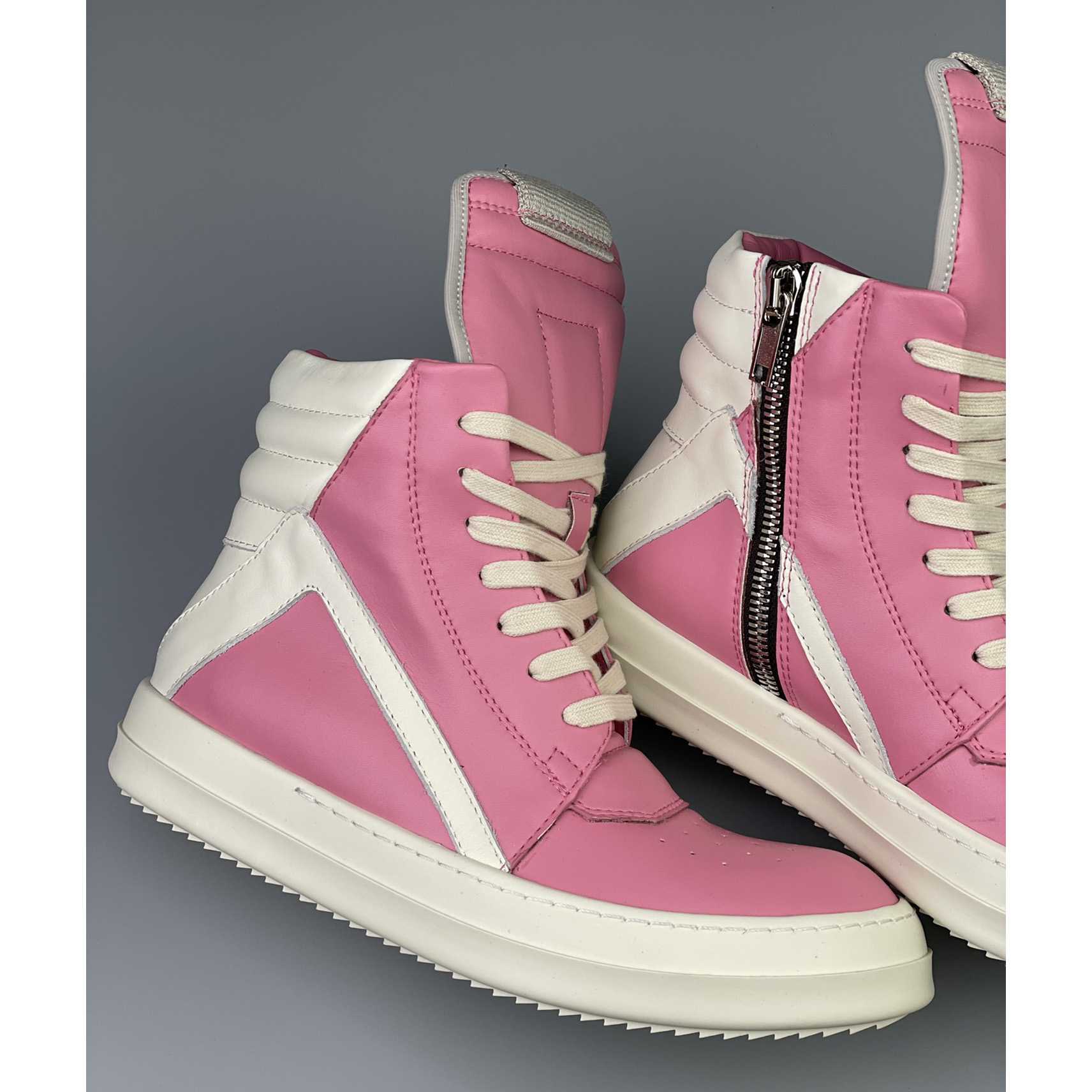 Rick Owens Geobasket High Top Sneakers - everydesigner