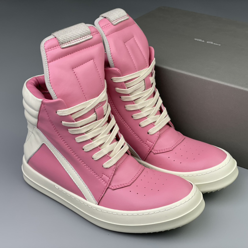 Rick Owens Geobasket High Top Sneakers - everydesigner