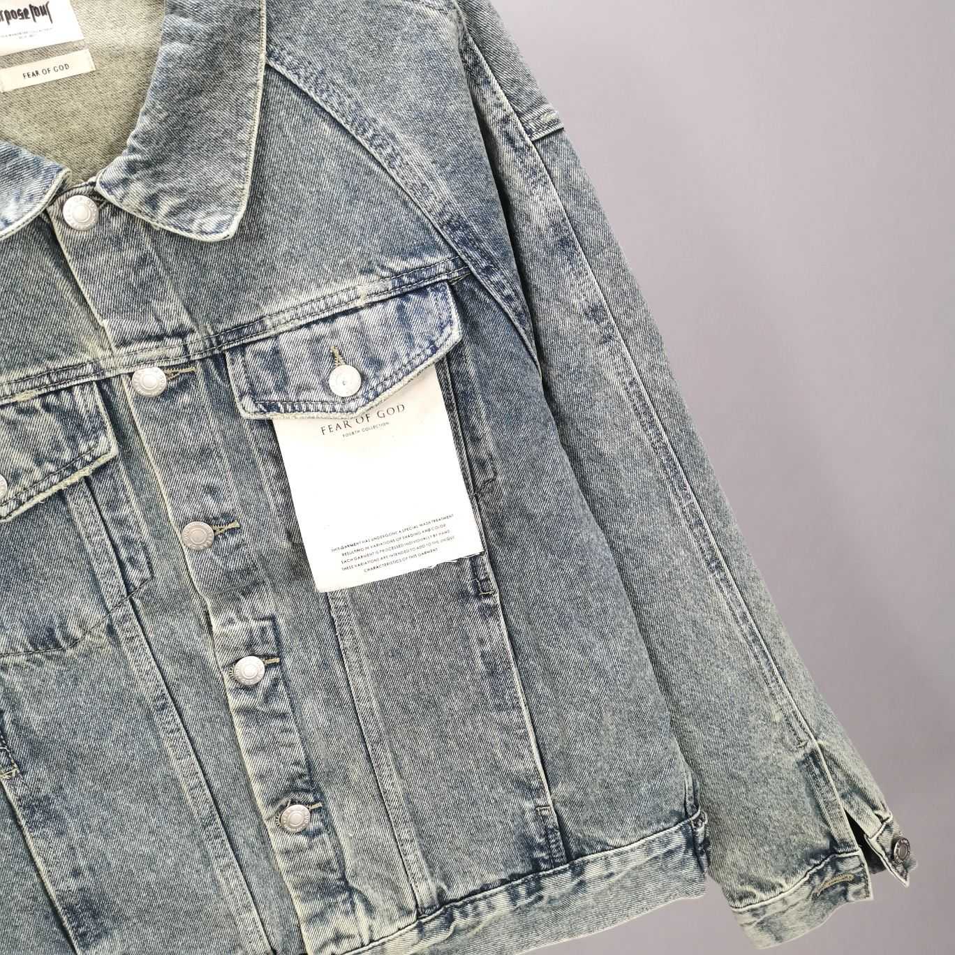 Fear Of God Fog Denim Jacket - everydesigner