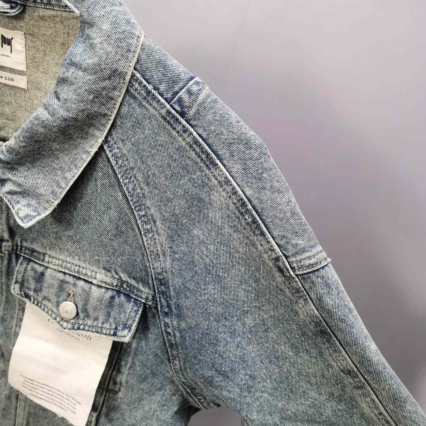 Fear Of God Fog Denim Jacket - everydesigner