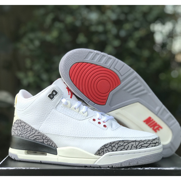 Air Jordan 3 “White Cement Reimagined” Basketball Shoes   DN3707-100 - everydesigner