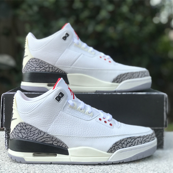 Air Jordan 3 “White Cement Reimagined” Basketball Shoes   DN3707-100 - everydesigner