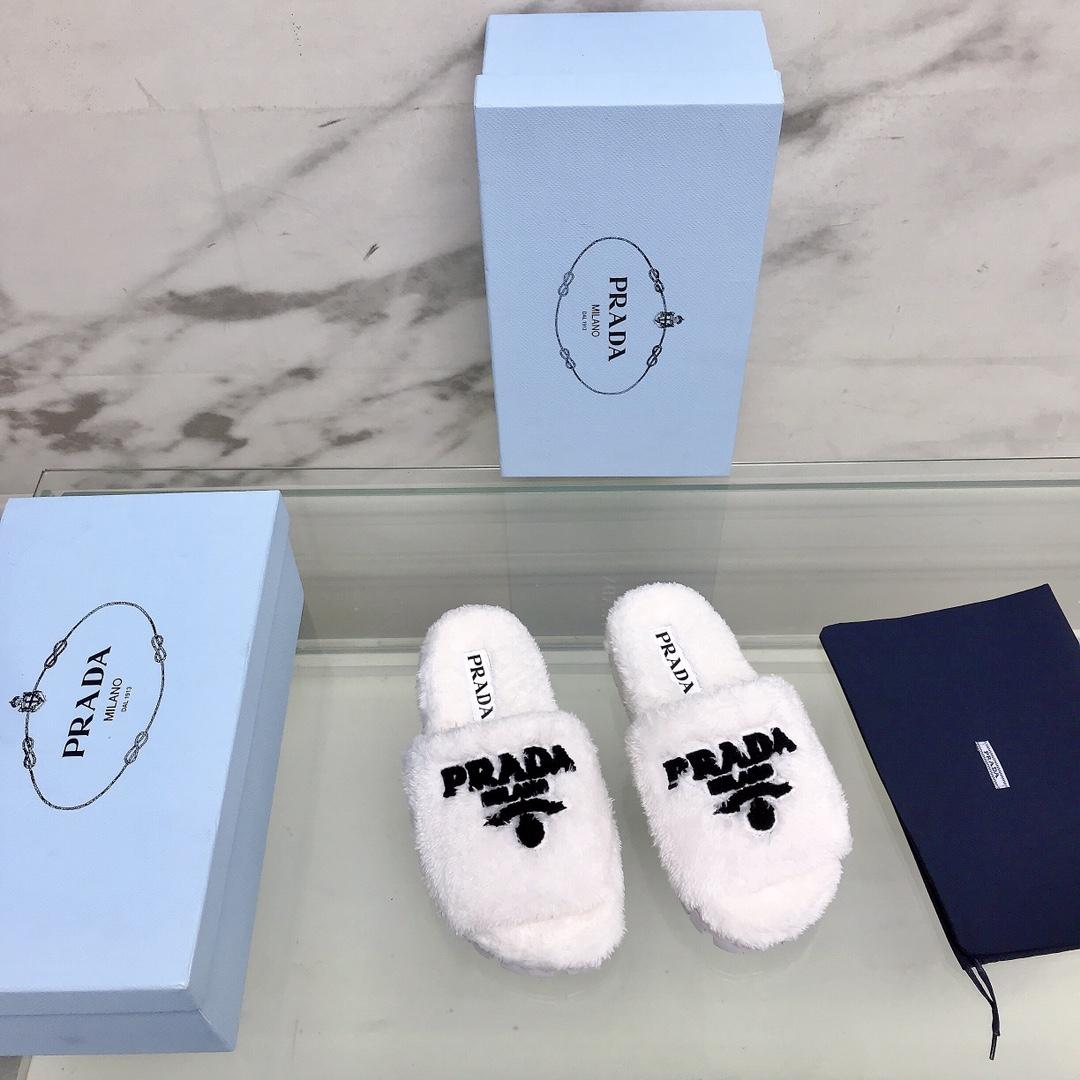 Prada Terry Cloth Slides - everydesigner