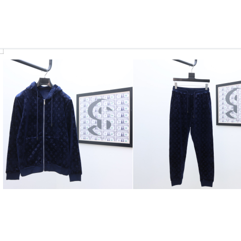 Louis Vuitton Zipped Track Hoodie & Track Pants - everydesigner