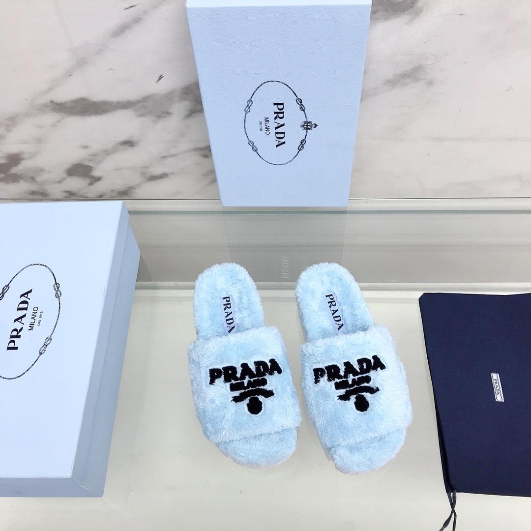 Prada Terry Cloth Slides - everydesigner