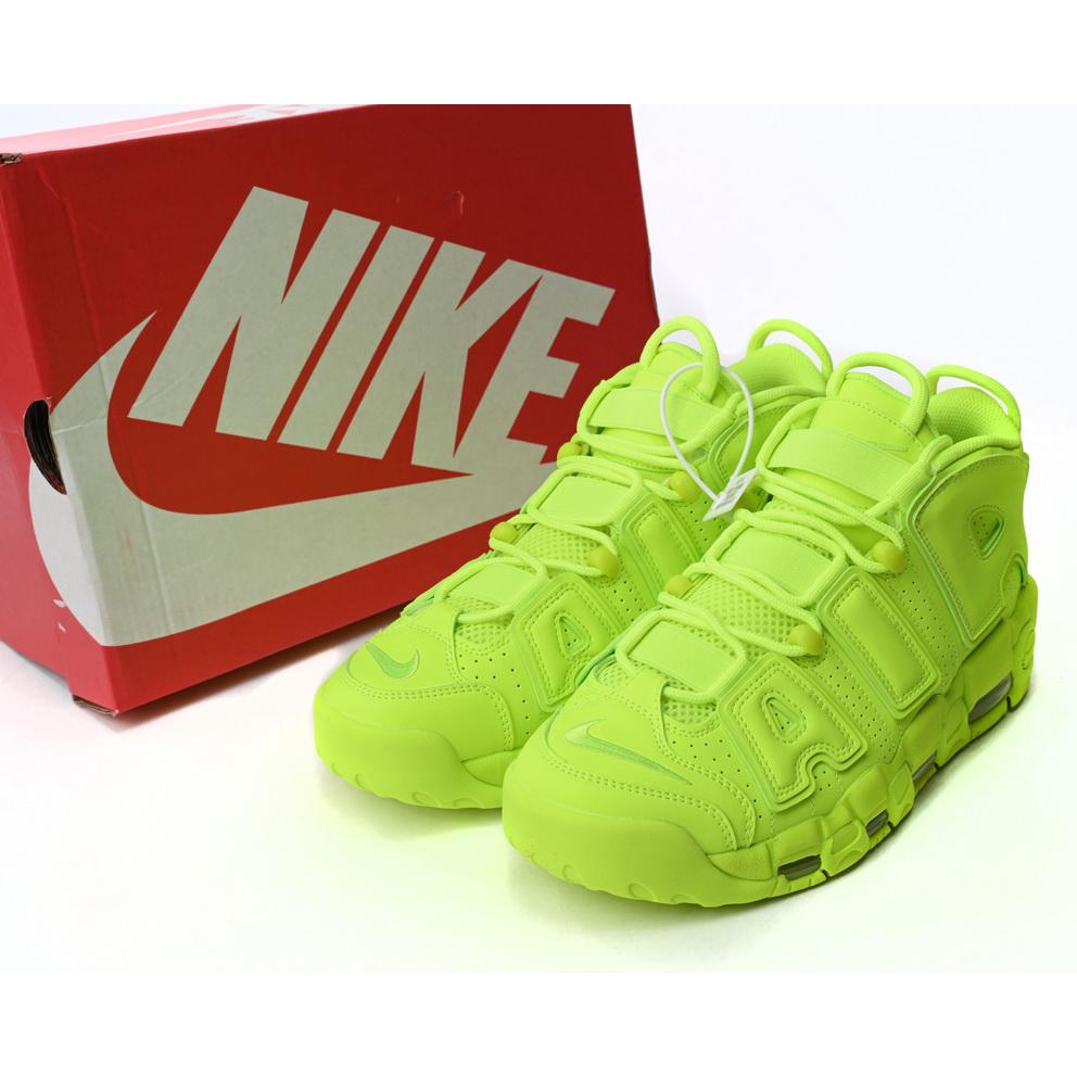 Air More Uptempo Fluorescent Green Sneaker     DX1790-700  - everydesigner