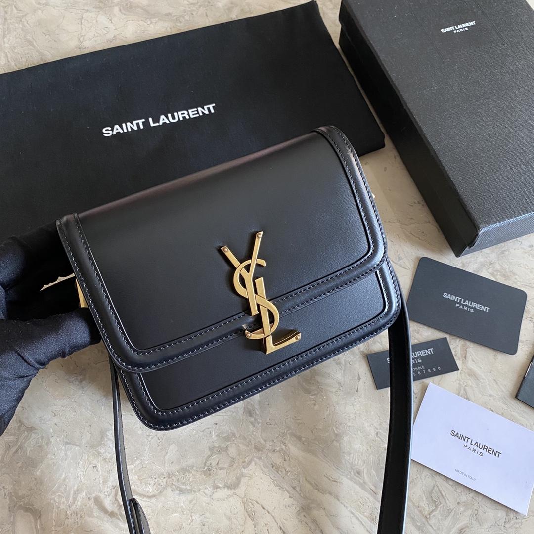 Saint Laurent Solferino Small Satchel In Box Saint Laurent Leather(19-13-5cm) - everydesigner