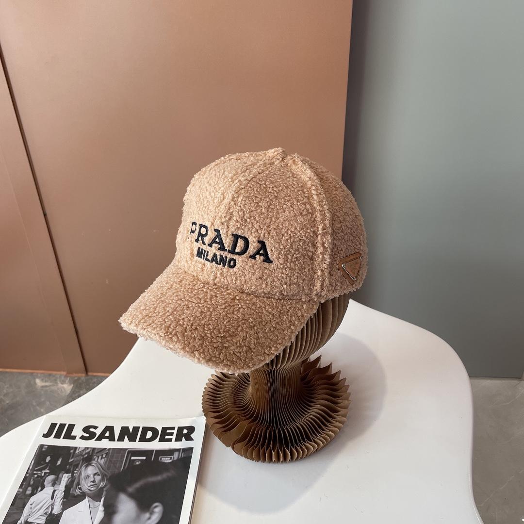 Prada Wool And Cashmere Baseball Cap - everydesigner