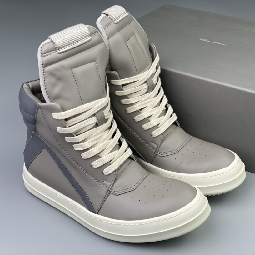 Rick Owens Geobasket High Top Sneakers - everydesigner