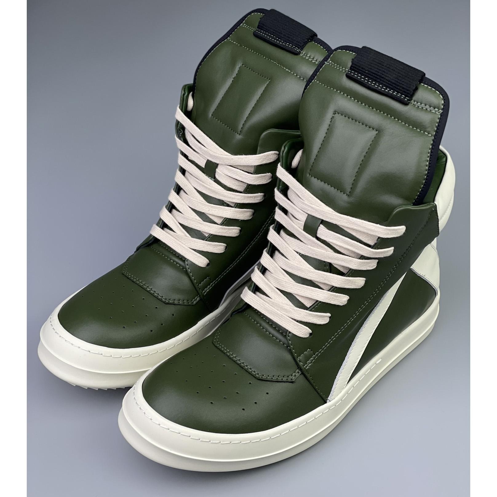 Rick Owens Geobasket High Top Sneakers - everydesigner