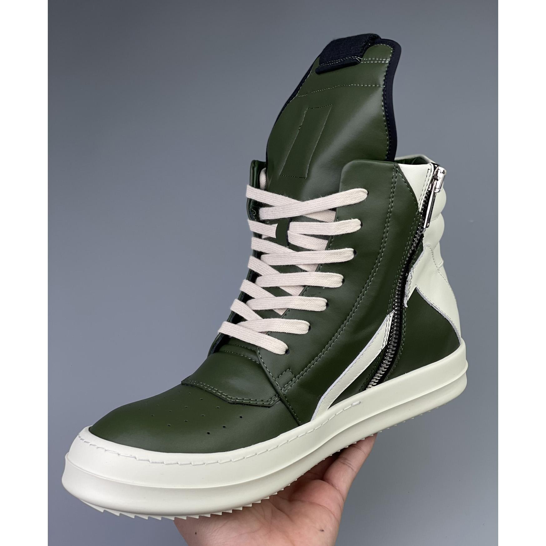 Rick Owens Geobasket High Top Sneakers - everydesigner