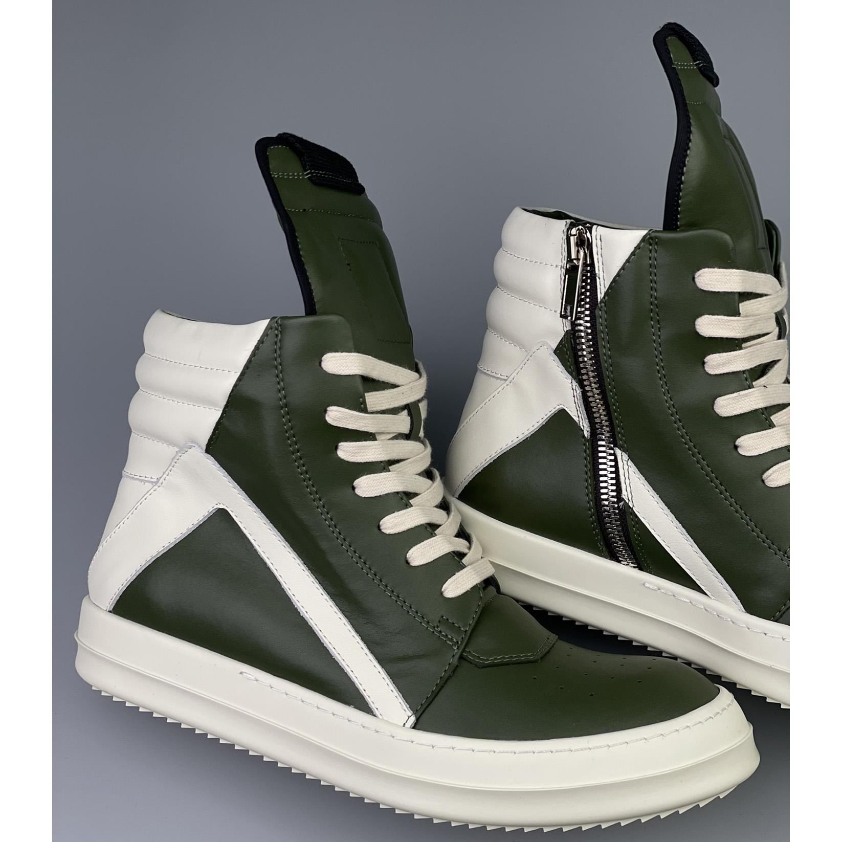 Rick Owens Geobasket High Top Sneakers - everydesigner