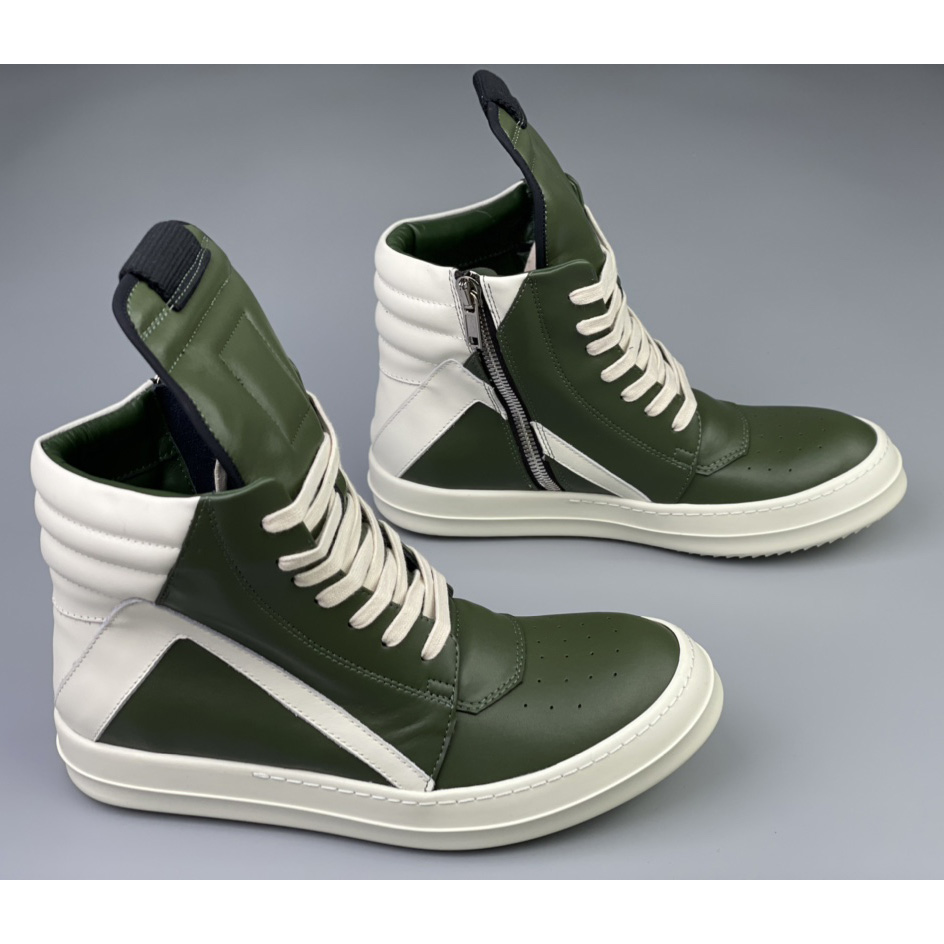 Rick Owens Geobasket High Top Sneakers - everydesigner