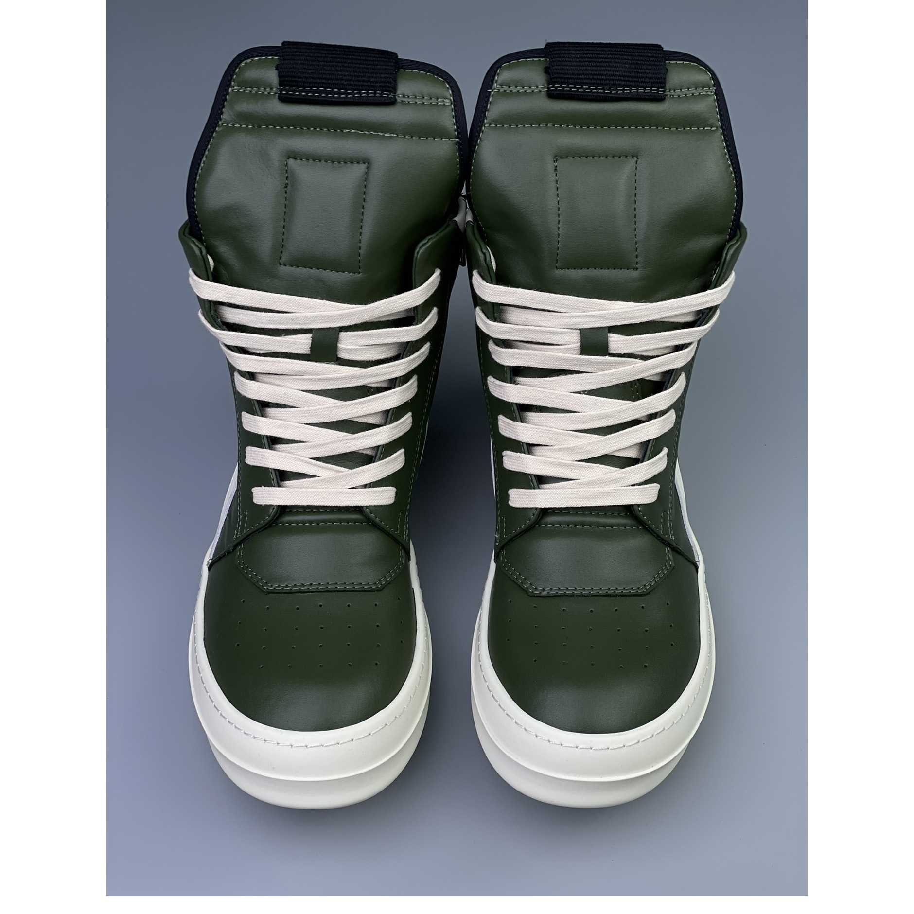 Rick Owens Geobasket High Top Sneakers - everydesigner