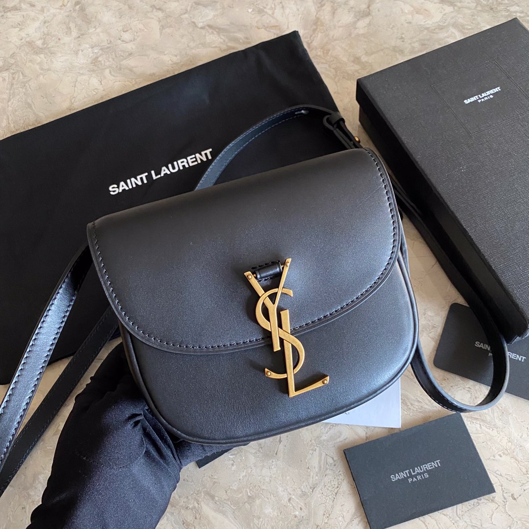 Saint Laurent Kaia Small Satchel In Smooth Leather - everydesigner