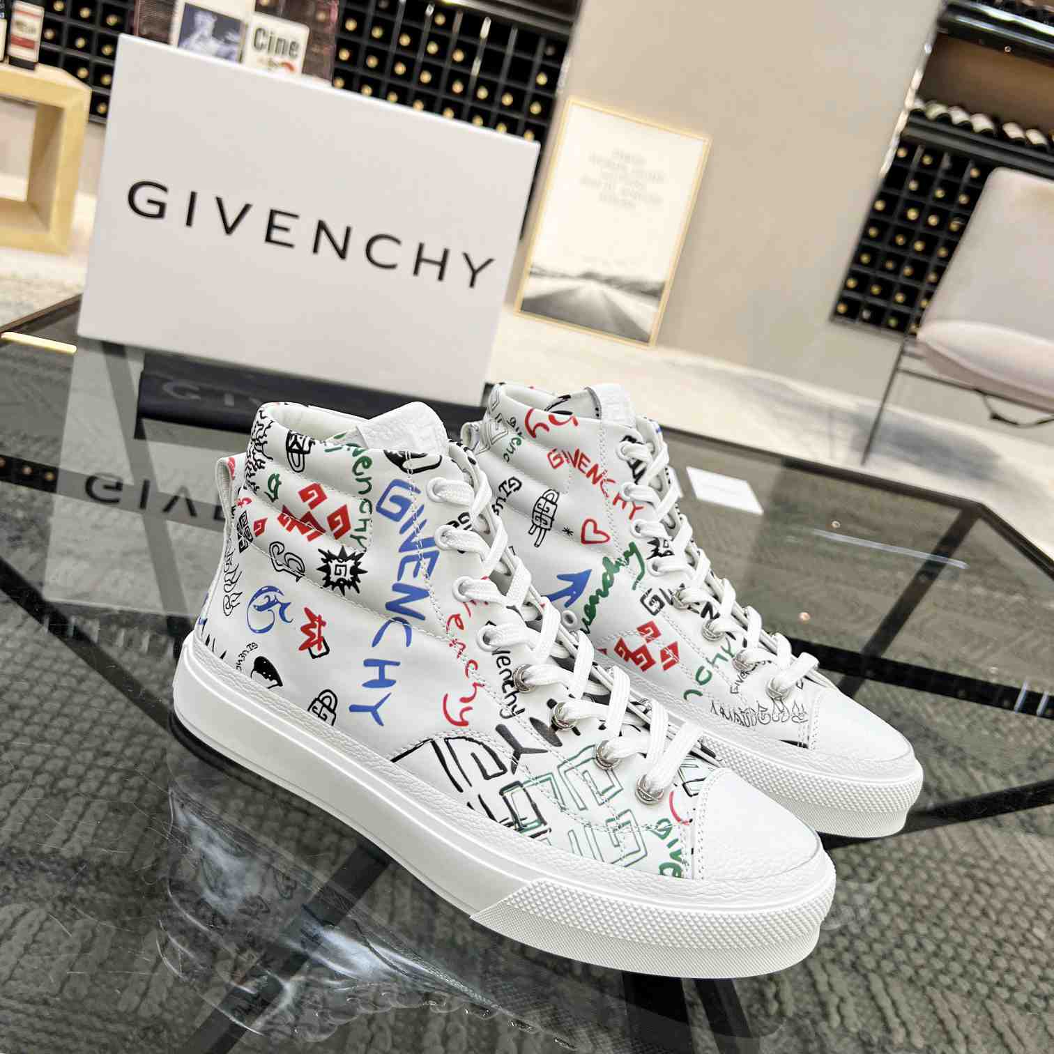 Givenchy City High Top Sneaker - everydesigner